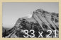 Frame It Easy 33 x 21 Wheat Wood Frame by FrameItEasy