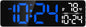 Large LED Digital Wall Clock by DigitalClocks