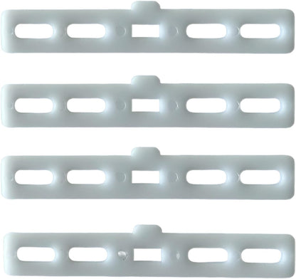Vertical Blind Plastic Insert - for Top Fabric Pocket to Hold Vanes (12 Pack)