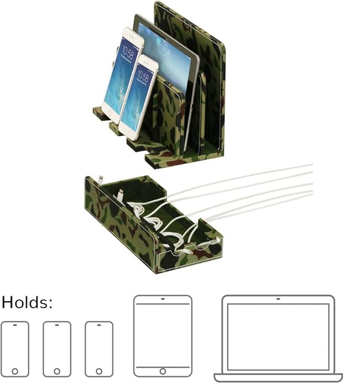 Great Useful Stuff G.U.S. Multi-Device Charging Station Dock & Organizer - Image 3