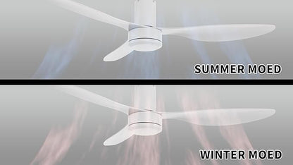 SMAAIR 52 Inch Ceiling Fan No Light - Image 3