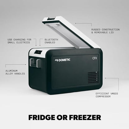 Dometic CFX Electric Cooler | Portable Freezer | CFX5 & CFX3 Series | AC/DC or - Image 3