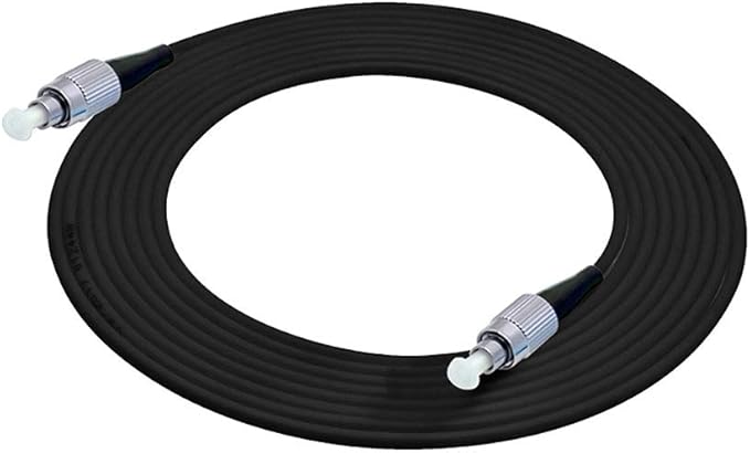 Jeirdus 100ft/30m FC-FC Outdoor Armored Simplex 9/125 SM Fiber Optic Cable - Image 4