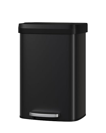 Garvee 13 gal / 50 L Metal Trash Can by Garvee