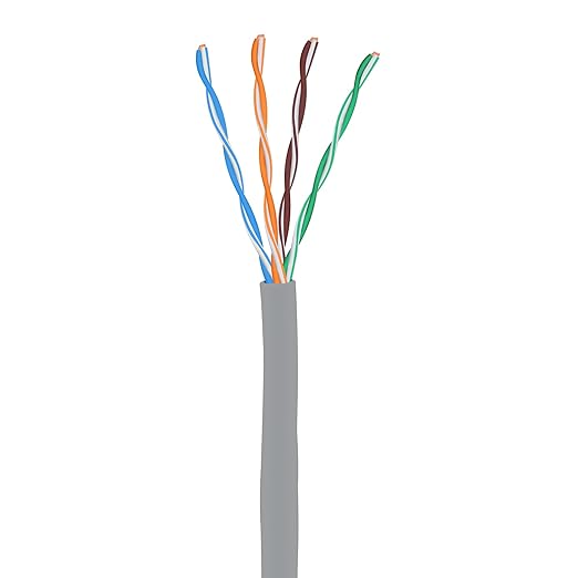 Elite CAT5E Riser, UTP 24AWG, Solid Bare Copper, UL Certified, Bulk Ethernet - Image 2