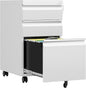 3 Drawer Mobile File Cabinet by AFAIF