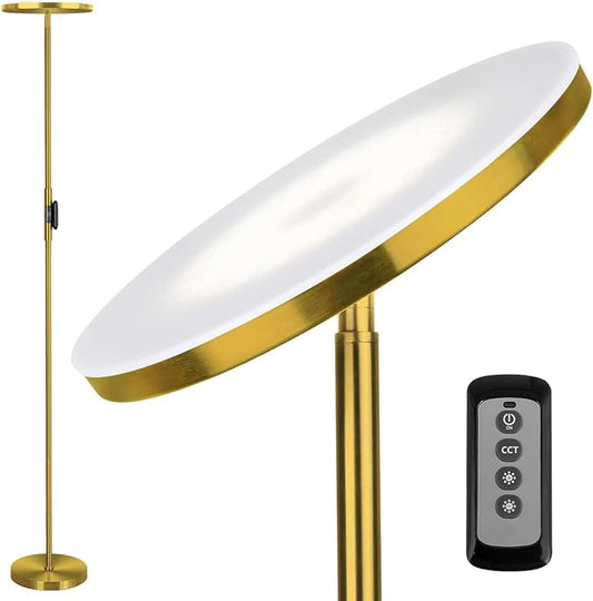 JOOFO Floor Lamp, 30W/2400LM Sky LED Modern Torchiere 3 Color Temperatures by JOOFO