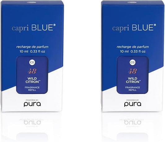 Capri Blue Pura Smart Home Plug-in Diffuser Refills – Includes 2 Capri Blue by CapriBlue