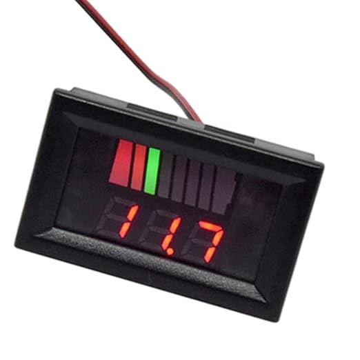 Battery Charge Level Indicator Universal Car Battery Capacity Meter Tester - Image 2