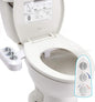 Hibbent Bidet Attachment for Toilet, Self Cleaning Dual Nozzle, Hot & Cold by Hibbent