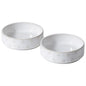 6.1inch Ceramic Set of 2 Dog and Cat Bowls, Food and Water Bowls by Havniva