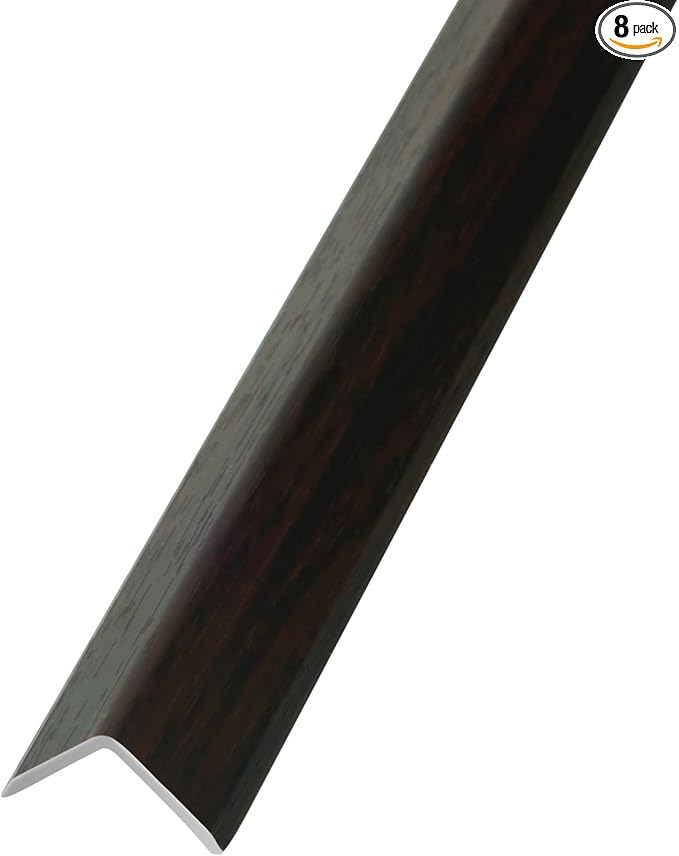 OUZUGIE 8-Pack 57 Inches, WPC Slat Wall Panel Trim, Corner Guard by OUZUGIE