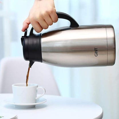 GiNT Stainless Steel Thermal Coffee Carafe, Double Walled Vacuum Water and - Image 5