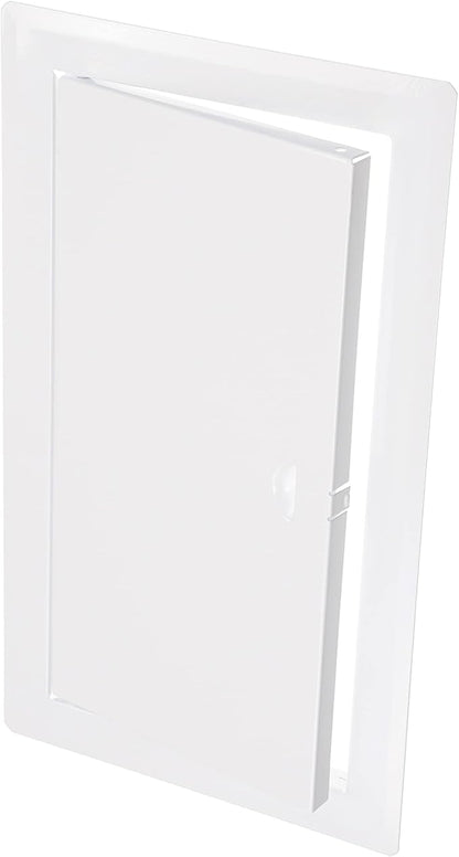 6" x 12" White Metal Access Panel. Service Shaft Door Panel. Plumbing, by Unknown