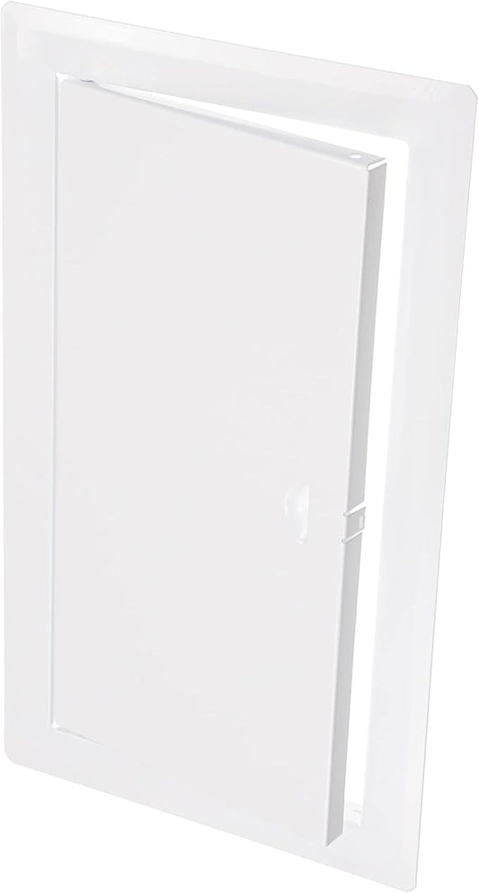 6" x 12" White Metal Access Panel. Service Shaft Door Panel. Plumbing, by Unknown