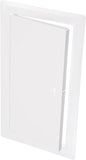 6" x 12" White Metal Access Panel. Service Shaft Door Panel. Plumbing, by Unknown
