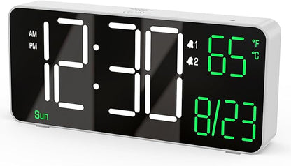 KOSUMOSU Digital Alarm Clock, 6.7in Small Digital Clock by KOSUMOSUTECHNOLOGY