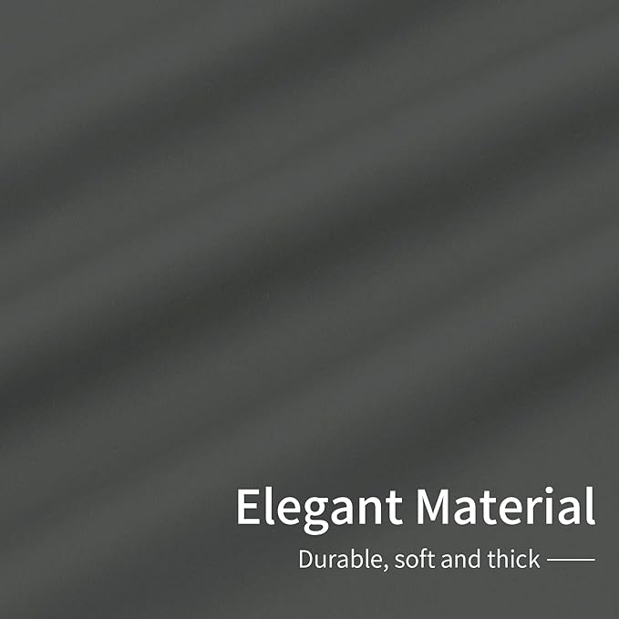Easy-Going Blackout Curtains for Bedroom, Solid Thermal Insulated Grommet and - Image 6