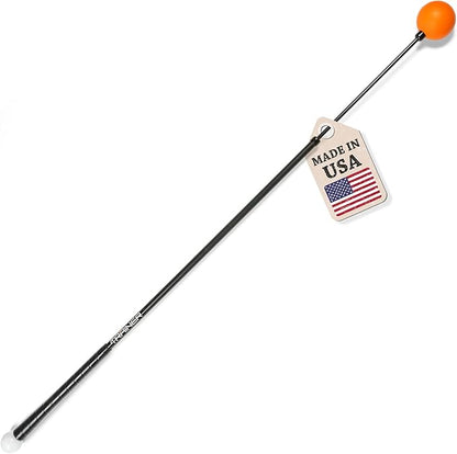 Orange Whip Golf Swing Trainer Aid Patented & Made in USA by OrangeWhip