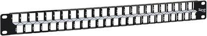 ICC 48 Port Blank Keystone 1U Patch Panel by ICC
