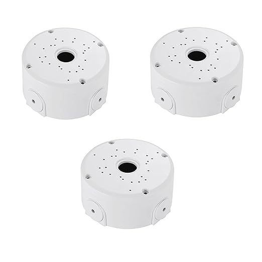 Universal Bullet Security Camera Junction Box Mount Bracket Plastic Rainproof by NVRTTRR