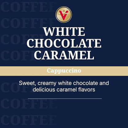 Victor Allen's Coffee White Chocolate Caramel Cappuccino, Single Serve Coffee - Image 2