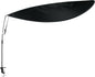 black 55-inch adjustable office cubicle desk shade for, main product view