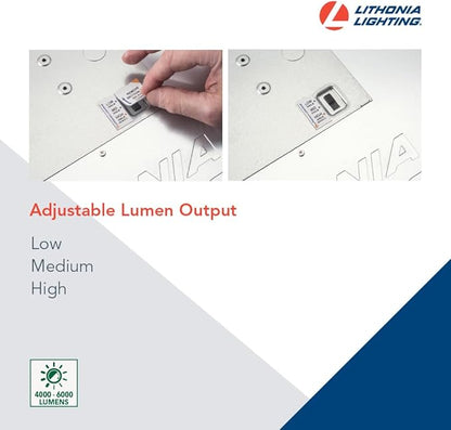 Lithonia Lighting CPANL 2x4 LED Flat Panel Light, 2 Ft. x 4 Ft. LED Light Panel - Image 3