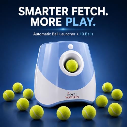 automatic ball launcher for dogs with 10 balls, view 9
