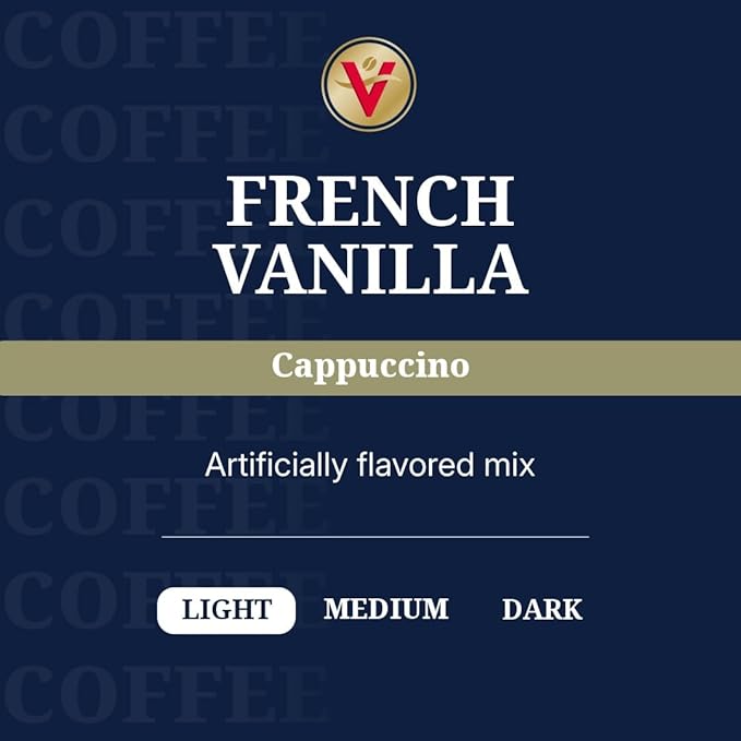 Victor Allen's Coffee French Vanilla Flavored Cappuccino Mix, Single Serve - Image 2