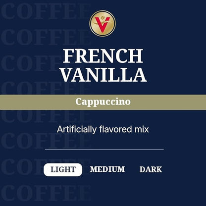 Victor Allen's Coffee French Vanilla Flavored Cappuccino Mix, Single Serve - Image 2