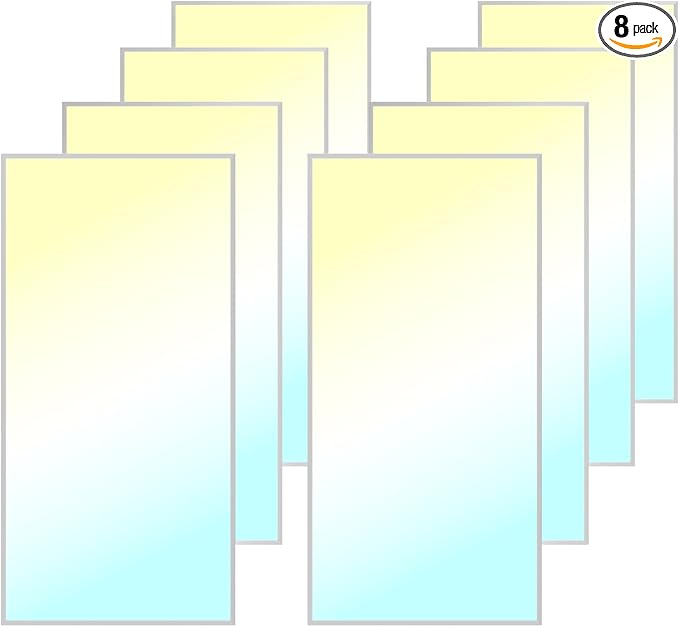 Msbfi 2x4 LED Flat Panel Lights Drop Ceiling Light Fixture 5000K 4000K 3000K by Msbfi