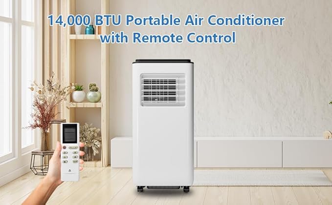 Portable Air Conditioners, 8000 BTU Cooling Capacity - Image 4