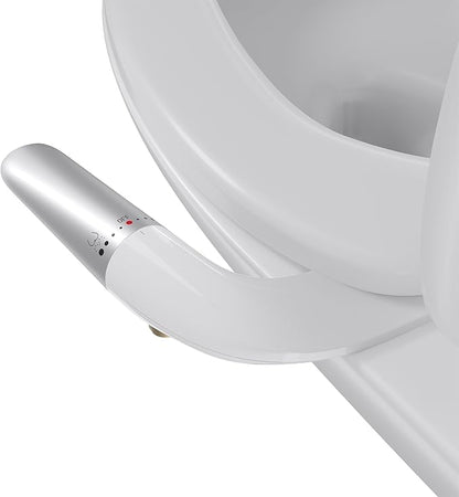 Hansrapo Left-Hand Bidet Attachment – Non-Electric, Ultra-Slim Toilet Bidet by Unknown