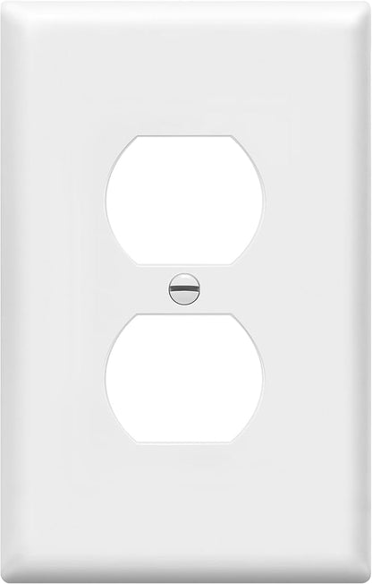 ENERLITES Duplex Receptacle Outlet Wall Plate, Electrical Outlet Cover by Enerlites