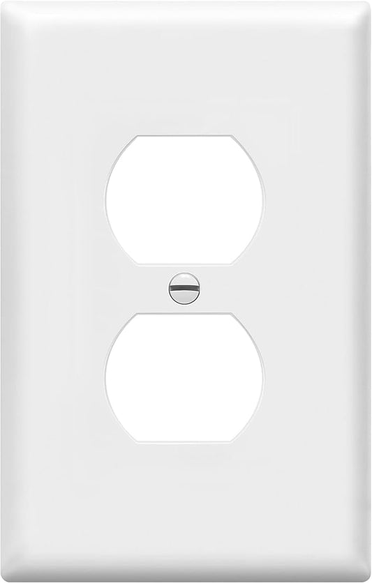 ENERLITES Duplex Receptacle Outlet Wall Plate, Electrical Outlet Cover by Enerlites