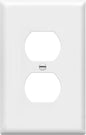 ENERLITES Duplex Receptacle Outlet Wall Plate, Electrical Outlet Cover by Enerlites