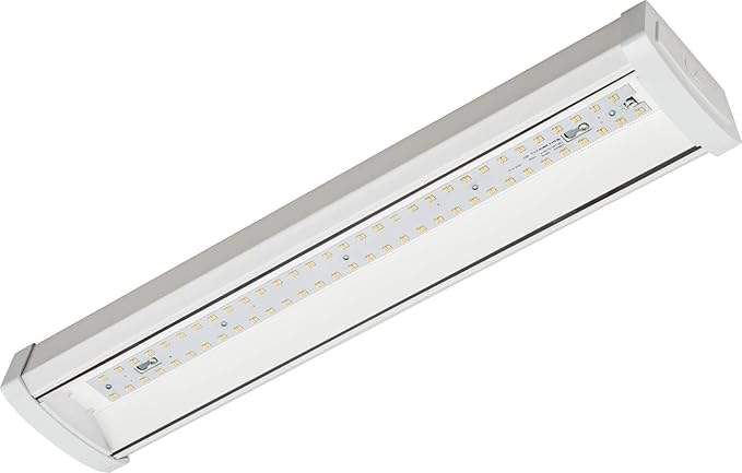 Lithonia Lighting 4 Foot LED Light Fixture, Low-Profile LED Wraparound Flush - Image 6