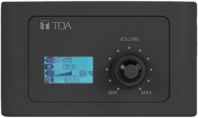 TOA Electronics M-802RCB-AM Remote Audio Control Panel by Unknown