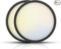 TOPELER Black Slim LED Surface Mount Ceiling Light, 9inch Dimmable Round Flat by TOPELER