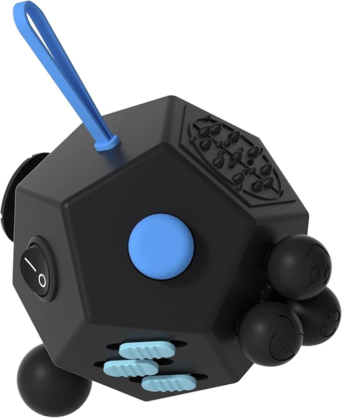 Fidget Dodecagon –12-Side Fidget Toys Cube Relieves Stress and Anxiety Anti by DoDoMagxanadu