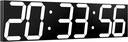 CHKOSDA Digital Wall Clock, Oversize Led Digital Clock by CHKOSDA