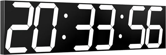 CHKOSDA Digital Wall Clock, Oversize Led Digital Clock by CHKOSDA