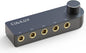 Cubilux Bidirectional 4-Channel 6.35mm Audio Selector, 1x TRS to 4X TRS Stereo by Cubilux