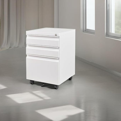 Letaya 3 Drawer Mobile File Cabinet - Image 2