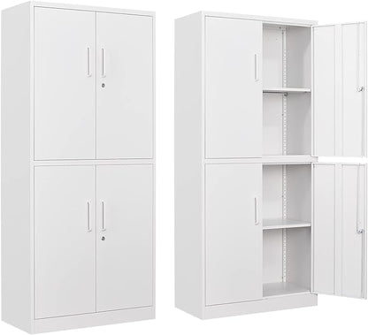 Yizosh Metal Storage Locking Cabinet by Yizosh