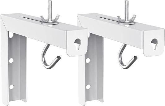WALI Universal Projector Screen Ceiling Mount, Wall Hanging Mount L-Brackets by WALI