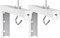 WALI Universal Projector Screen Ceiling Mount, Wall Hanging Mount L-Brackets by WALI