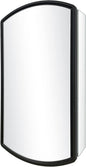 Arched 16" W x 26" H Aluminum Single-Door Bathroom Medicine Cabinet by HOME
