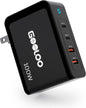 GOOLOO 100W USB C Charger Block, 4-Port Foldable Compact Fast Wall Charger by GOOLOO